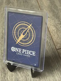 Monkey D Luffy P-037 1st Anniversary Tournament STAMP Promo Holo One Piece Card - Image 5