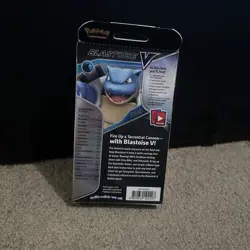 2021 Pokemon Trading Cards Blastoise V Battle Deck Sealed - Image 2