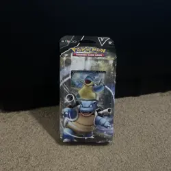 2021 Pokemon Trading Cards Blastoise V Battle Deck Sealed - Image 3