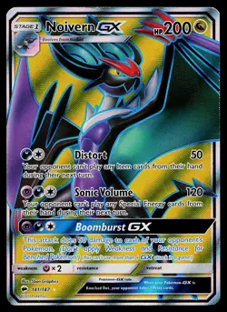 Pokemon Card Noivern GX Full Art 141/147 SM - Burning Shadows - Image 1