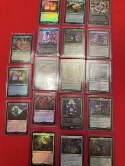 Lot Of 18 Cards From magic The Gathering - Image 1