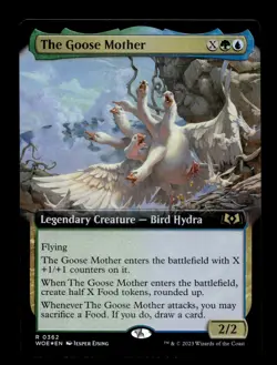 The Goose Mother (Extended Art) 362 Foil R Wilds of Eldraine - Image 1