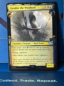 MTG Lord of the Rings Gwaihir the Windlord (Showcase Scrolls) - Image 1