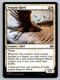 Tempest Hawk C 0031 Tarkir: Dragonstorm Regular - Image 1