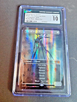 Mana Foil Sire of Seven Deaths CGC Gem Mint 10 - Image 1