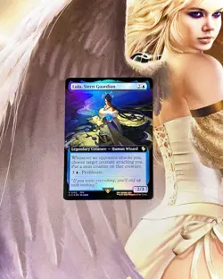 LULU STERN GUARDIAN 2025 MTG FINAL FANTASY EXTENDED ART BUN EXCLUSIVE RARE FOIL - Image 1