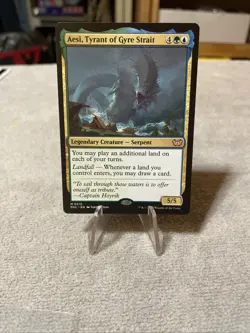 1x Aesi, Tyrant of Gyre Strait NM-Mint, English Commander: Duskmourn MTG Magic - Image 1