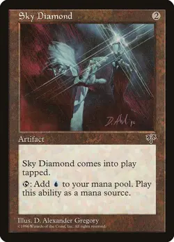 Sky Diamond 1x MtG Mirage MIR PLAYED - Image 1