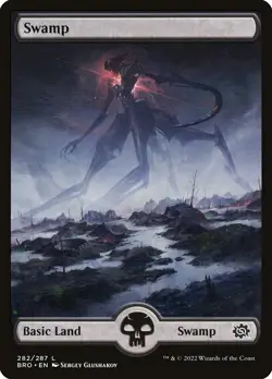 MTG Swamp The Brothers' War 282/287 Regular Land - Image 1