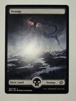 MTG Swamp The Brothers' War 282/287 Regular Land - Image 2