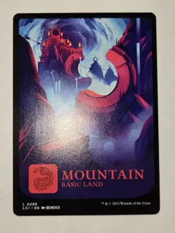 MTG Montain Lost Caverns of Ixalan 0290 Regular Land - Image 2