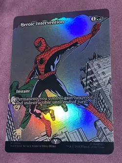 Heroic Intervention (Borderless) Marvel Universe Eternal-Legal Foil - Image 2