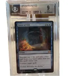 Force of Will Double Masters BGS Mint 9 - Image 1