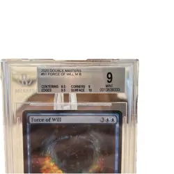 Force of Will Double Masters BGS Mint 9 - Image 2
