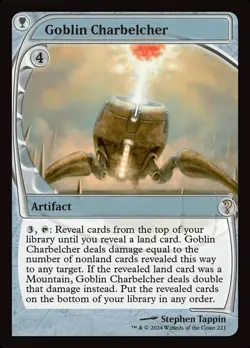 [1x] Goblin Charbelcher - Foil Near Mint, English Mystery Booster 2 MTG Magic - Image 1