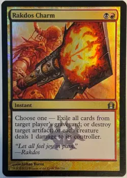 MTG - Rakdos Charm | Return to Ravnica (184) | FOIL - NEAR MINT - Image 1