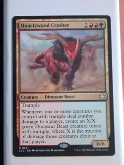 Quartzwood Crasher Commander: the Lost Caverns of Ixalan Regular - Image 1