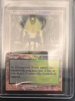 Overgrown Tomb (Retro Frame) Ravnica Remastered MTG Foil Near Mint - Image 3