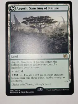 MTG Argoth, Sanctum of Nature The Brothers' War 256/267 Regular Rare - Image 3