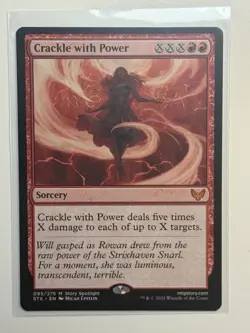 Crackle with Power Strixhaven: School of Mages Regular - Image 1