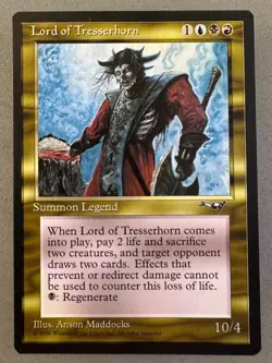 Lord of Tresserhorn Alliances Rare MTG-Never Played NM-RESERVE LIST - Image 1