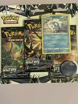 Pokemon Sun & Moon Ultra Prism Booster 3-Pack Blister - Factory Sealed - Image 3