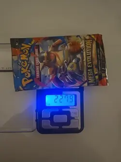 (VERY HEAVY) 22.79g Pokemon TCG Mega Evolution Sleeved Booster Pack (SEALED)✅ - Image 1