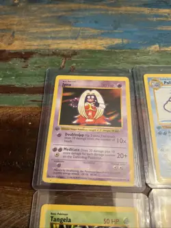 Pokemon First Edition Shadowless Lot X6 WOTC Old School Vintage Gas Fire TCG - Image 2