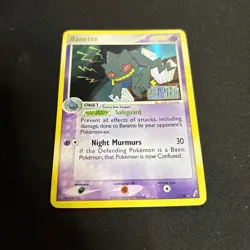 Banette 1/100 Ex Crystal Guardians Rare Reverse Holo Stamped Pokemon TCG NM - Image 1