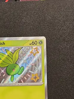 Pokemon Paldean Fates Oddish #092/091 MINT Baby Shiny Pokemon TCG RARE - Image 3