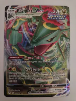 Pokemon TCG Rayquaza VMAX 102/159 Rapid Strike - Image 1