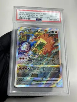 FA CHARIZARD VSTAR PSA 10 2022 POKEMON SWSH BSP #SWSH262 ULTRA PREMIUM COLL 624 - Image 2