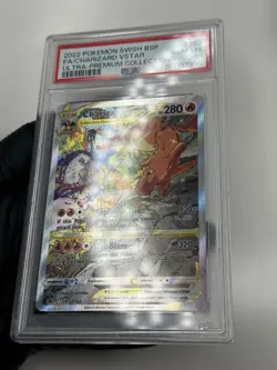 FA CHARIZARD VSTAR PSA 10 2022 POKEMON SWSH BSP #SWSH262 ULTRA PREMIUM COLL 624 - Image 5