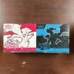 Pokemon Center Black Bolt & White Flare Elite Trainer Box ETB BRAND NEW IN HAND - Image 1