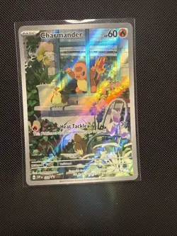Pokemon Charmander #44 Promo Scarlet & Violet Black Star 2023 - Image 1