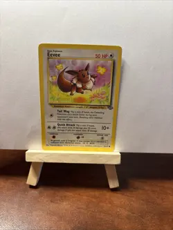 Eevee Jungle Pokemon 51/64 Vintage Common Near Mint or Better - Image 2