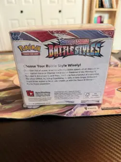 Pokemon Sword And Shield Battle Styles Booster Box Factory Sealed. - Image 3
