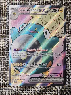 Pokemon Iono's Bellibolt ex SVP 194 English NM/M - Image 1