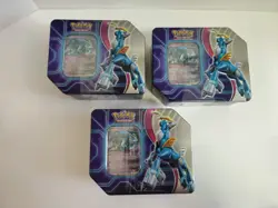 Pokemon Paradox Destinies Tin - Iron Crown EX Brand New! Factory Sealed Lot of 3 - Image 2