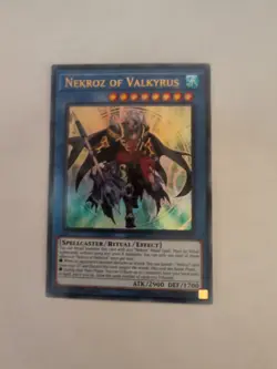 Yugioh Nekroz of Valkyrus DUPO-EN089 Ultra Rare 1st Ed NM - Image 1