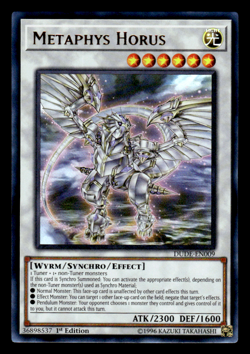 Yugioh! Metaphys Horus DUDE-EN009 Ultra Rare 1st Edition NM - Image 1