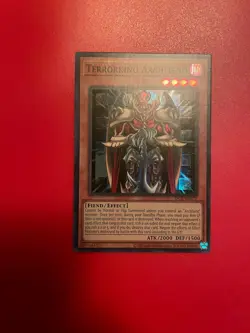 Yugioh! Terrorking Archfiend - DCR-EN072 - Super Rare - Unlimited 25th NM - Image 1