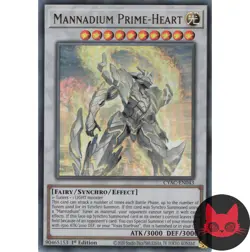 Yugioh Mannadium Prime-Heart CYAC-EN043 Ultra Rare 1st Edition NM - Image 1