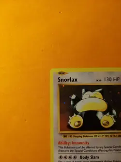 Pokemon TCG Card - Snorlax XY179 Holo Promo XY Black Star Promos LP - Image 2