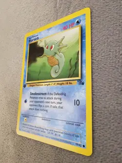 1st Edition Horsea - Fossil - #49/62 - Vintage Pokemon Card 1999 WOTC - Image 2