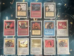 mtg unlimited lot of 13 cards - Image 1