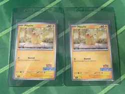2 Sets of Pokemon TCG Illustration Contest 2024 Promo Cards (6 cards total) - D - Image 2