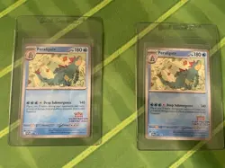 2 Sets of Pokemon TCG Illustration Contest 2024 Promo Cards (6 cards total) - D - Image 4