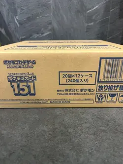 1case (12Box) Sealed Pokemon Card Game 151 SV2a Booster Box Japanese mew Pokemon 4521329346038 - Image 2