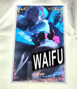 A6 Size Siwen Wave 3 Rem Re: Zero Manga Anime Waifu Hentai Card Ask4Pics - Image 1